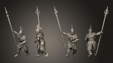 Military figurines Sea Guard 06 3d model