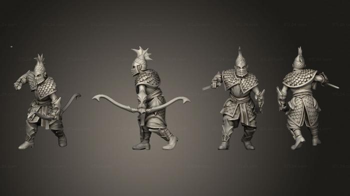 Military figurines (Sea Guard 07, STKW_12158) 3D models for cnc