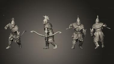 Military figurines Sea Guard 07 3d model
