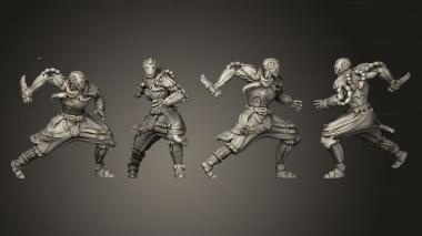 Military figurines Searcher A 3d model