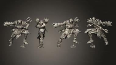 Military figurines Searcher B 3d model