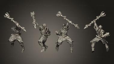 Military figurines Searcher C rider 3d model