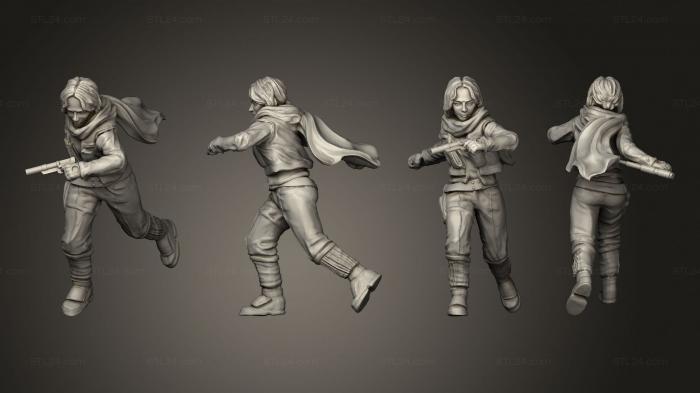 Military figurines (Seargent Hope, STKW_12165) 3D models for cnc