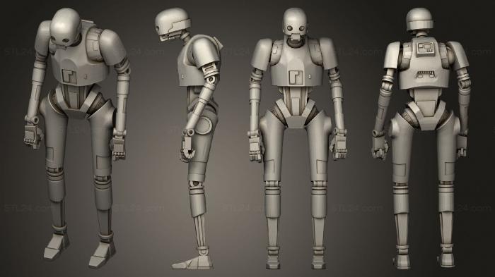 Military figurines (sec drone 1, STKW_12166) 3D models for cnc