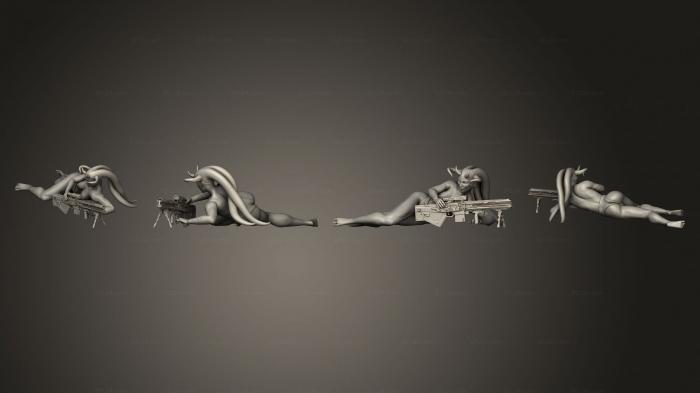 Military figurines (Sector 7 gang Serenity 2, STKW_12169) 3D models for cnc