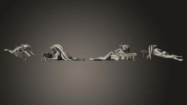 Military figurines Sector 7 gang Serenity 2 3d model
