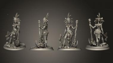 Military figurines Seda the Stonehammer 3d model