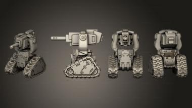 Military figurines Sentry Gun 3d model