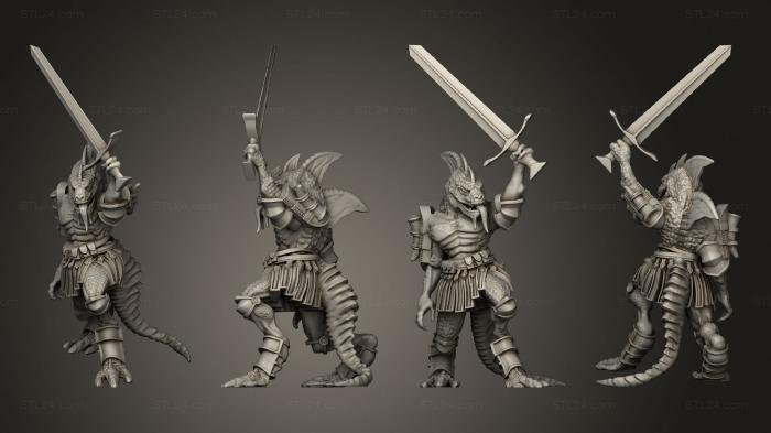 Military figurines (Serpent Guard Bow Arrow, STKW_12188) 3D models for cnc