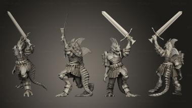 Military figurines Serpent Guard Bow Arrow 3d model