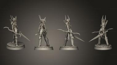 Military figurines Servants Of Pain 1 3d model