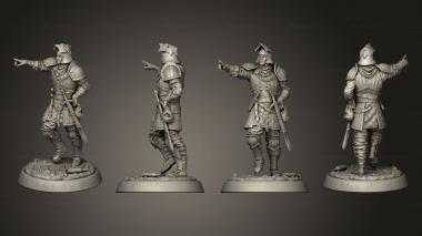 Military figurines Sgt Sleezy Sam 2 3d model