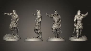 Military figurines Sgt Sleezy Sam 3d model