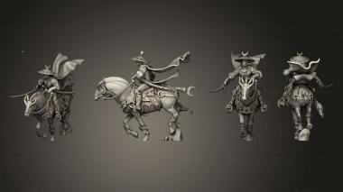Military figurines Shadow Knight 01 3d model