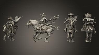 Military figurines Shadow Knight 03 3d model