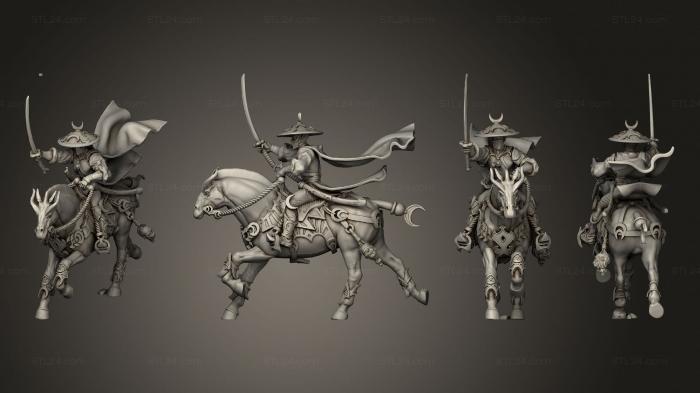 Military figurines (Shadow Knight 04, STKW_12215) 3D models for cnc