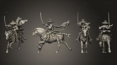 Military figurines Shadow Knight 04 3d model