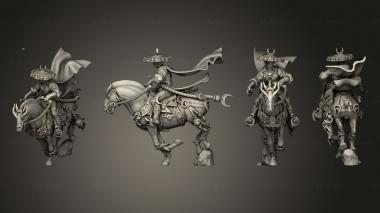 Military figurines Shadow Knight 05 3d model