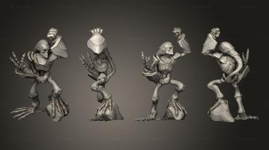 Military figurines Shadow Steel Golem v 2 3d model