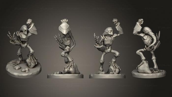 Military figurines (Shadow Steel Golem, STKW_12218) 3D models for cnc