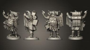Military figurines Shady Merchant 3d model