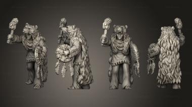 Military figurines Shaman 1 3d model