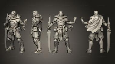 Military figurines Shardforged 01 3d model