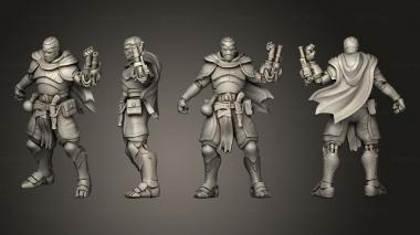 Military figurines Shardforged 02 3d model