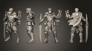 Military figurines Shardforged 03 3d model