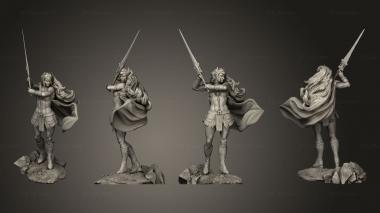 Military figurines Shera 3d model