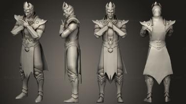 Military figurines shinnok 3d model