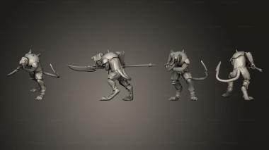 Military figurines Shockvermin Shock 1 3d model