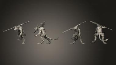 Military figurines Shockvermin Shock 2 3d model