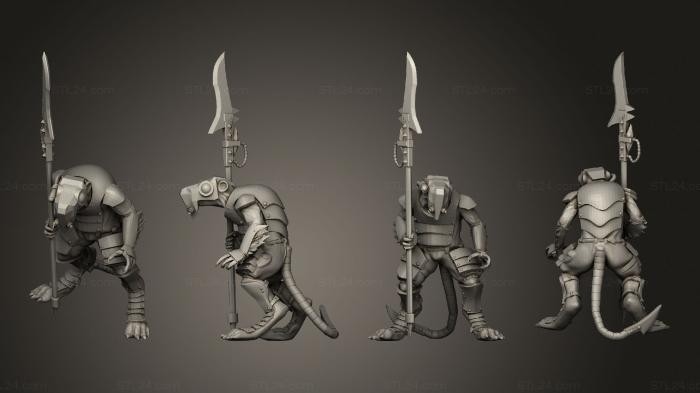 Military figurines (Shockvermin Shock 3, STKW_12285) 3D models for cnc