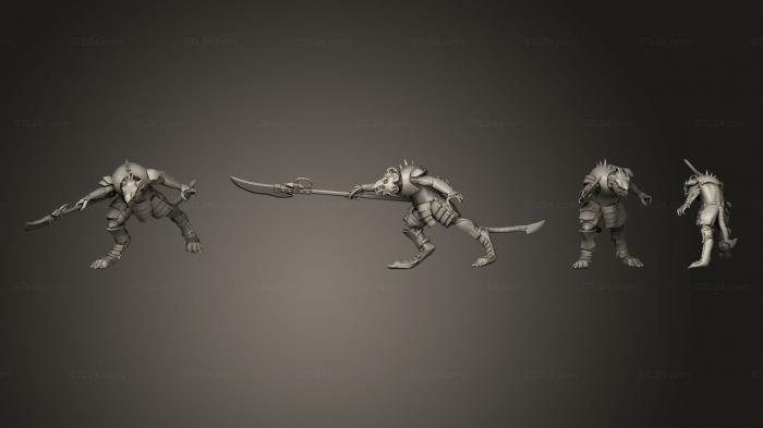 Military figurines (Shockvermin Shock 5, STKW_12287) 3D models for cnc