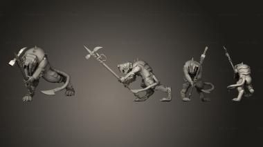 Military figurines Shockvermin Shock 8 3d model