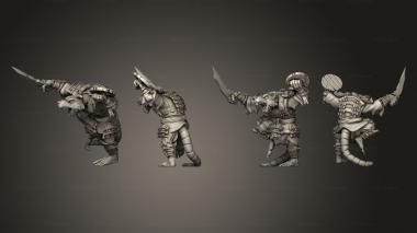 Military figurines Shonibi rat 8 3d model