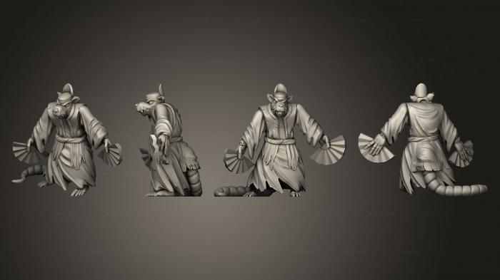 Military figurines (Shonibi rat 9, STKW_12298) 3D models for cnc