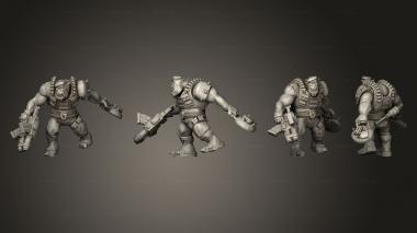 Military figurines SHOOTA BOYS 02 3d model