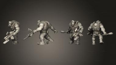 Military figurines SHOOTA BOYS 03 3d model
