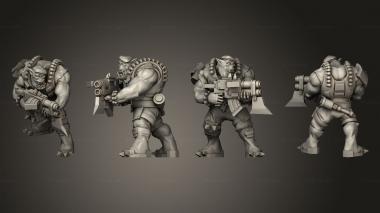 Military figurines SHOOTA BOYS 06 3d model