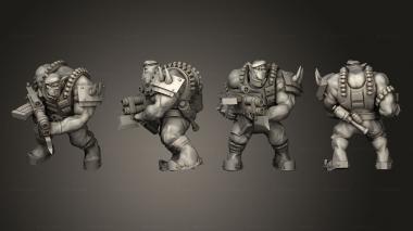 Military figurines SHOOTA BOYS 08 3d model