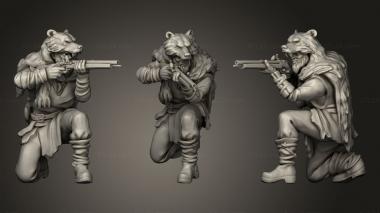 Military figurines Hunter Jacob 3d model