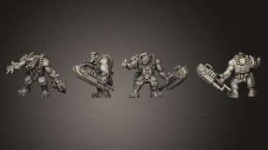 Military figurines SHOOTA BOYS 22 3d model