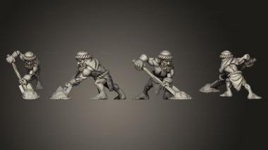Military figurines Shovel 3d model