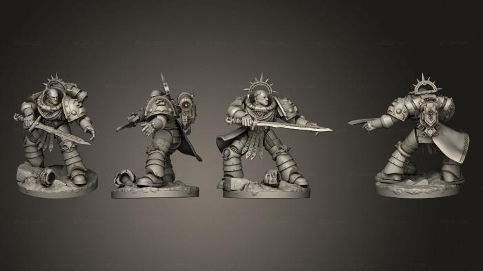 Military figurines (Sigismund Anyone, STKW_12323) 3D models for cnc