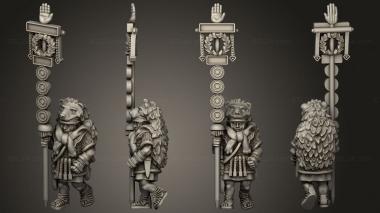 Military figurines SIGNIFER B 3d model