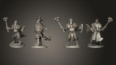 Military figurines Sir Bors 3d model