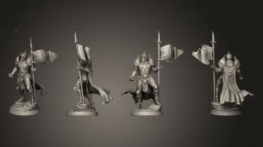 Military figurines Sir Richard 3d model