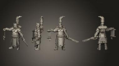 Military figurines Sister Mary 3d model